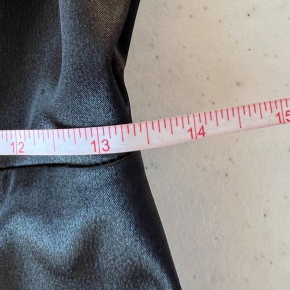 Old Navy Special Occasion Dress Very Unique Liquid Leather (Manmade) Size 4 - Picture 9 of 11